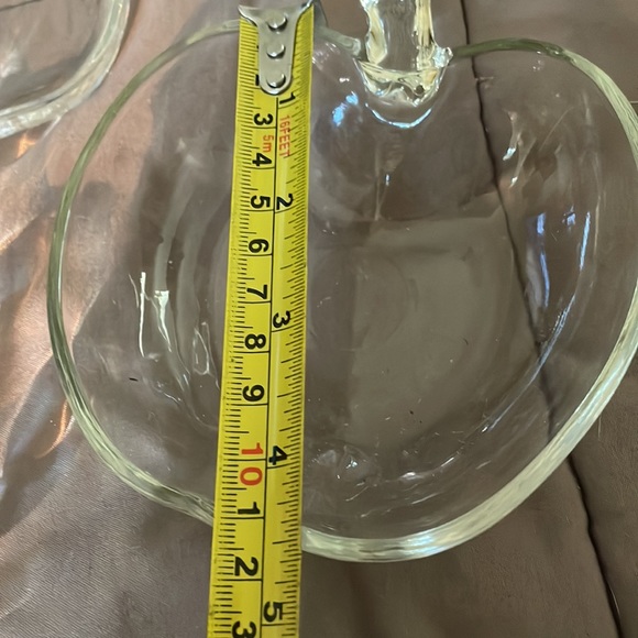 Bundle of 3 fruit Glass dishes/ trinket dishes/nut or candy dishes vinta… - Picture 6 of 9